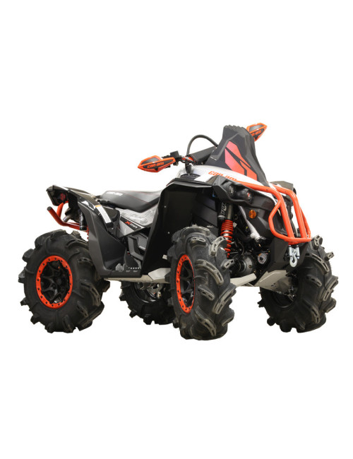 Skid plate full set (aluminium): CanAm Renegade X MR: (2017-2018)