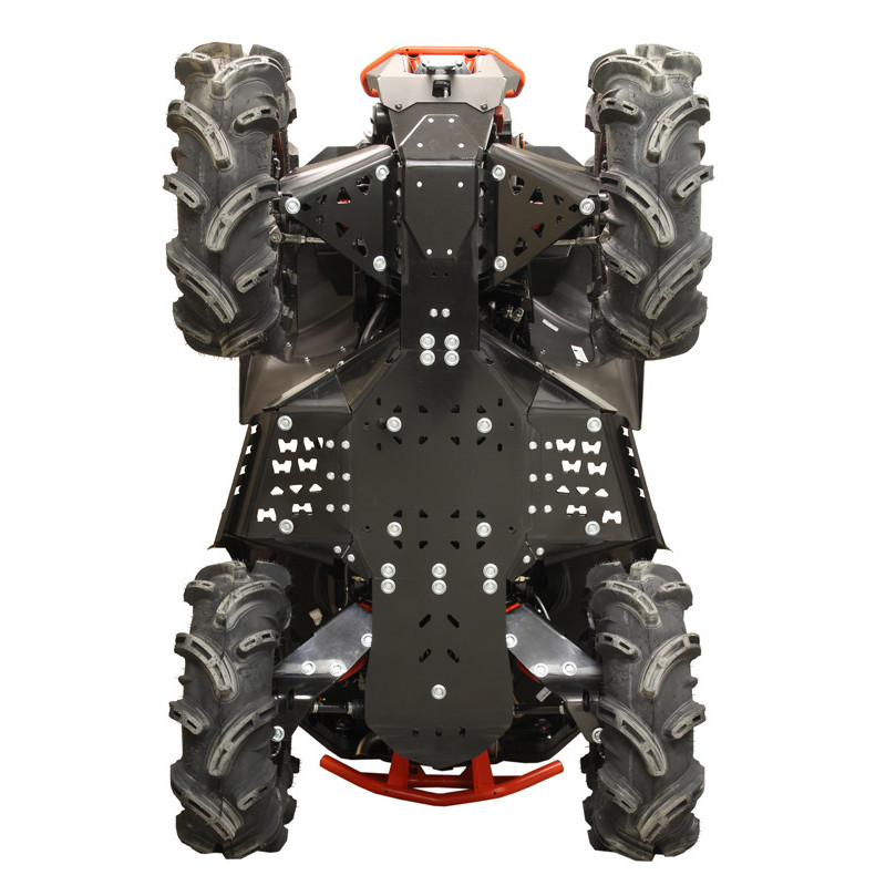 Skid plate full set (plastic): CanAm Renegade X MR: (2017-2018)