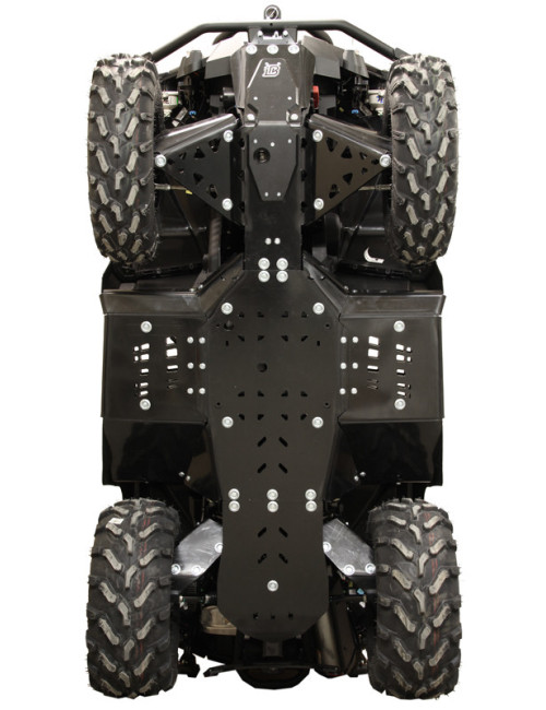 Skid plate full set (plastic): CanAm G2 Outlander MAX: 650 / 850 / 1000: (2017-2018)