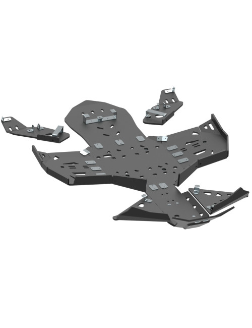 Skid plate full set (plastic): CanAm G2 Renegade: (2017-2018)