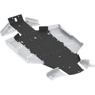 Skid plate full set (aluminium/plastic): CanAm Defender / Traxter