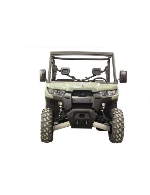 Skid plate full set (aluminium/plastic): CanAm Defender / Traxter