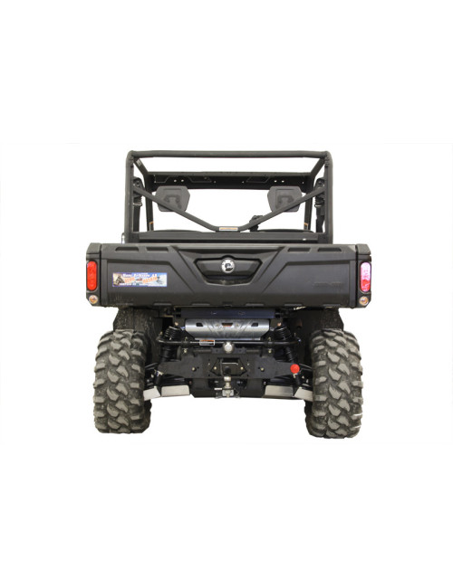 Skid plate full set (aluminium/plastic): CanAm Defender / Traxter