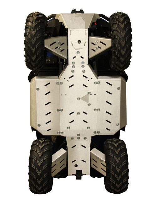 Skid plate full set (aluminium): CFMOTO CFORCE 625 Touring: CFORCE 600 Touring (2020+)