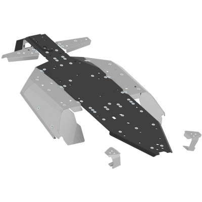 Skid plate full set (aluminium/plastic): ZFORCE 1000 Sport: ZFORCE 950 Sport