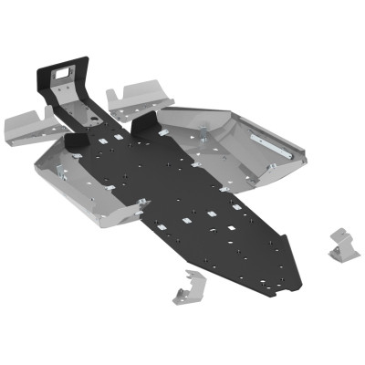 Skid plate full set (aluminium/plastic): ZFORCE 1000 Sport: ZFORCE 950 Sport