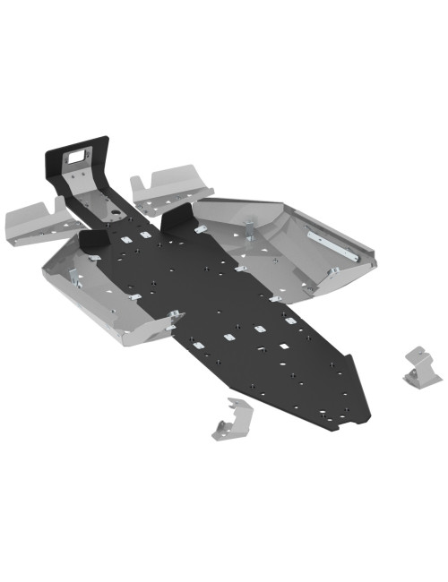 Skid plate full set (aluminium/plastic): ZFORCE 1000 Sport: ZFORCE 950 Sport