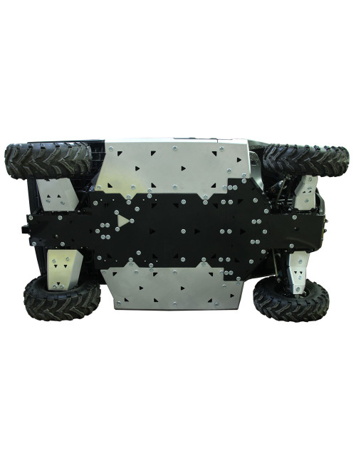 Skid plate full set (aluminium/plastic): CFMOTO UFORCE 600