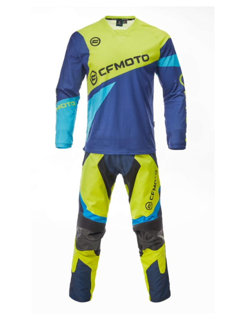 Pantaloni sport pentru bărbați ATV verde fructe CFMOTO