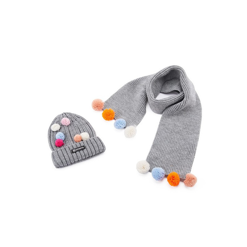 Children's grey wool cap