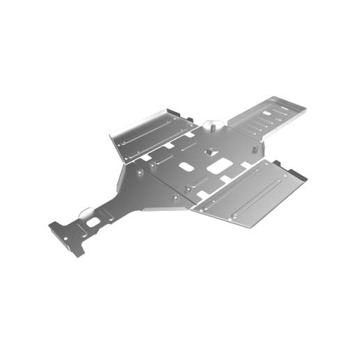 Aluminum Skid Plate Assembly (3mm) X8,XC 7 X10