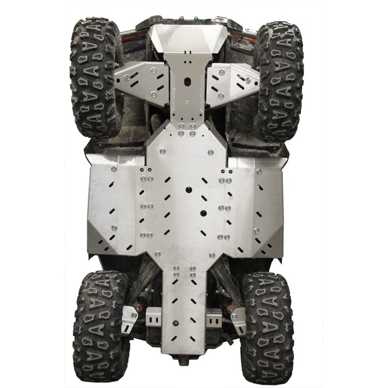 Skid plate full set (aluminium): CFORCE 850